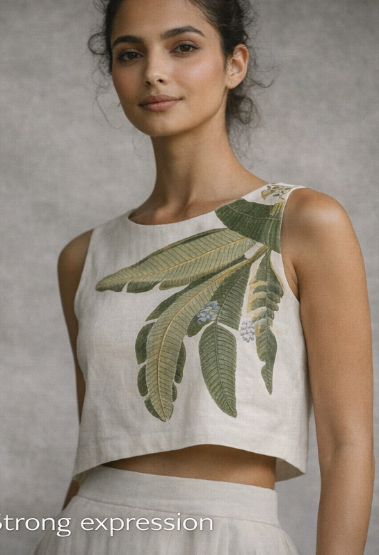 Botanical Crop Top
